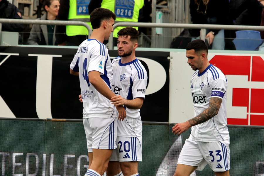 Due dei tre marcatori del Como