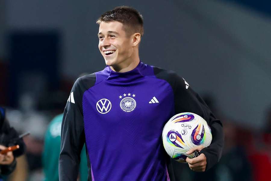 Nicoló Tresoldi hat den Spielball mit nach Hause genommen
