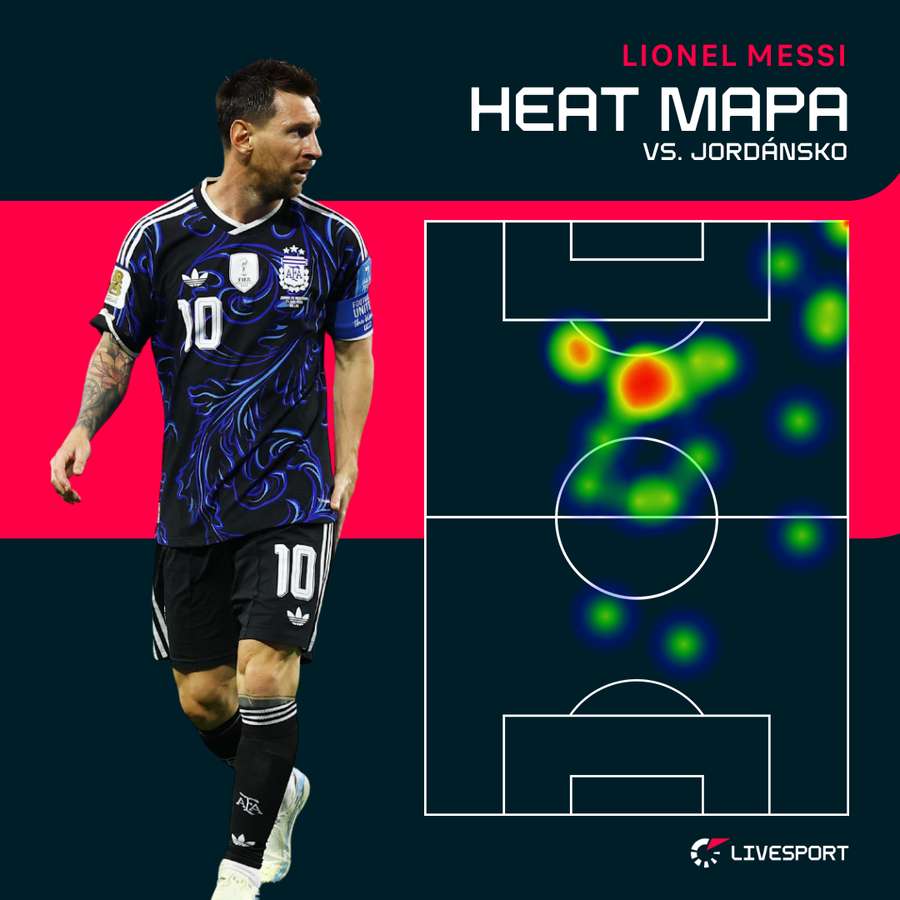 Kde se pohyboval Lionel Messi?
