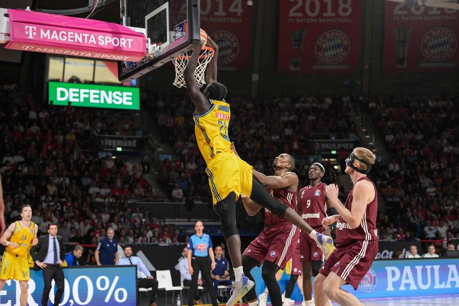 Alba Berlin mit dem Ausgleich in der Serie.