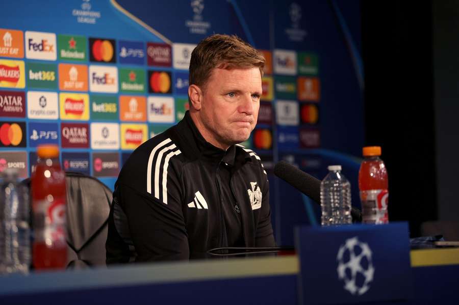 Eddie Howe, treinador do Newcastle