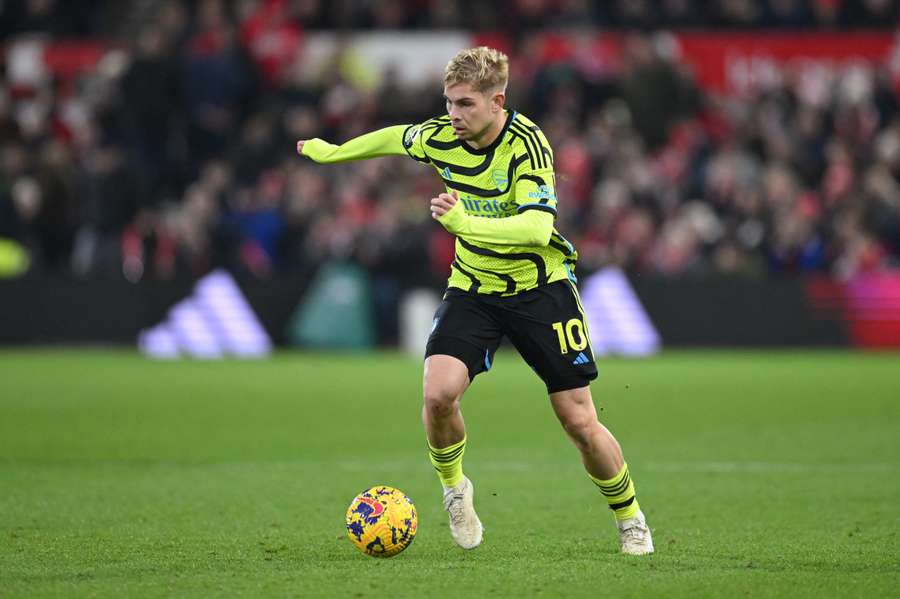 Emile Smith Rowe maakte indruk tegen Forest