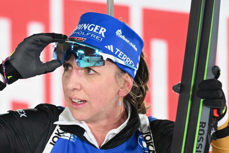 Franziska Preuß muss sich wegen einer Infektion frühzeitig aus der Biathlon-Saison zurückziehen.