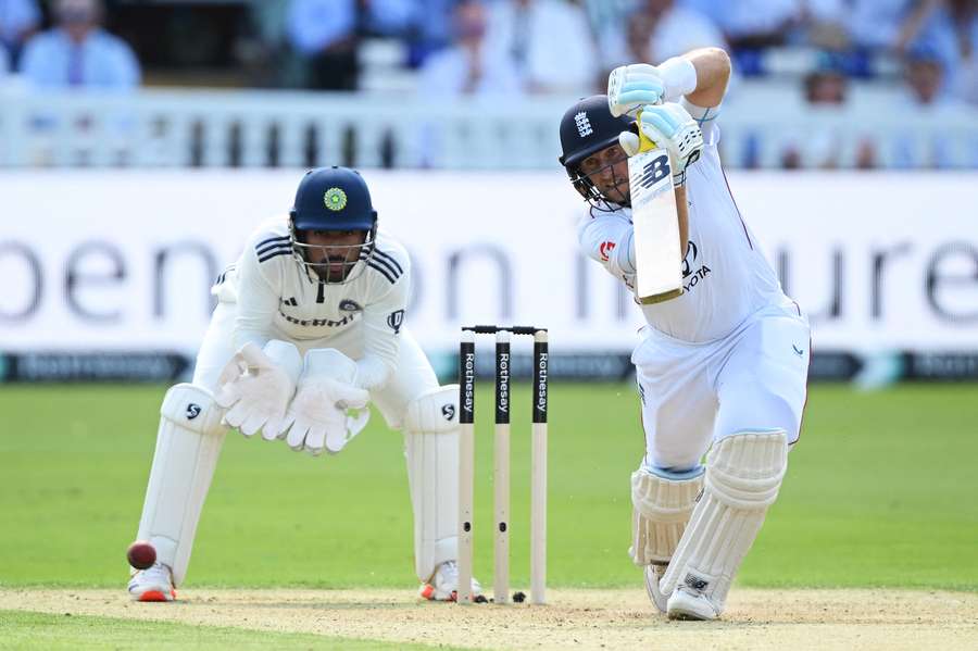 Joe Root of England bats during day one of the third Test between England and India at Lord's