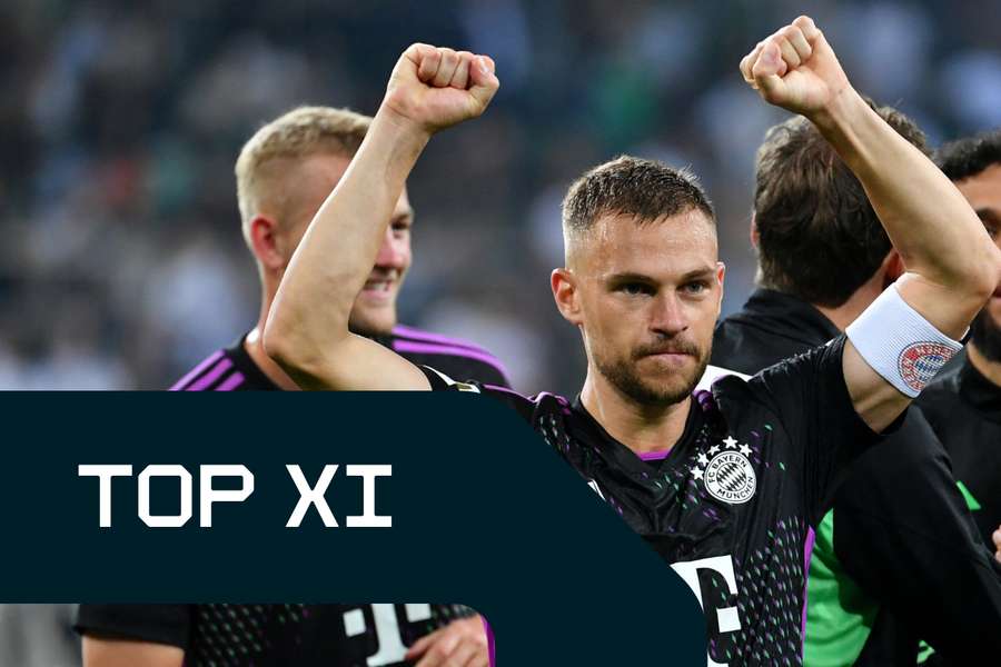 Joshua Kimmich spielte gegen Gladbach überragend.