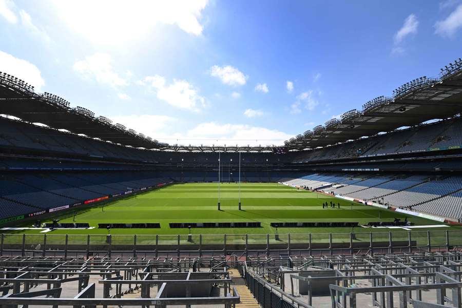 Croke Park is more used to hosting major rugby games rather than NFL ties