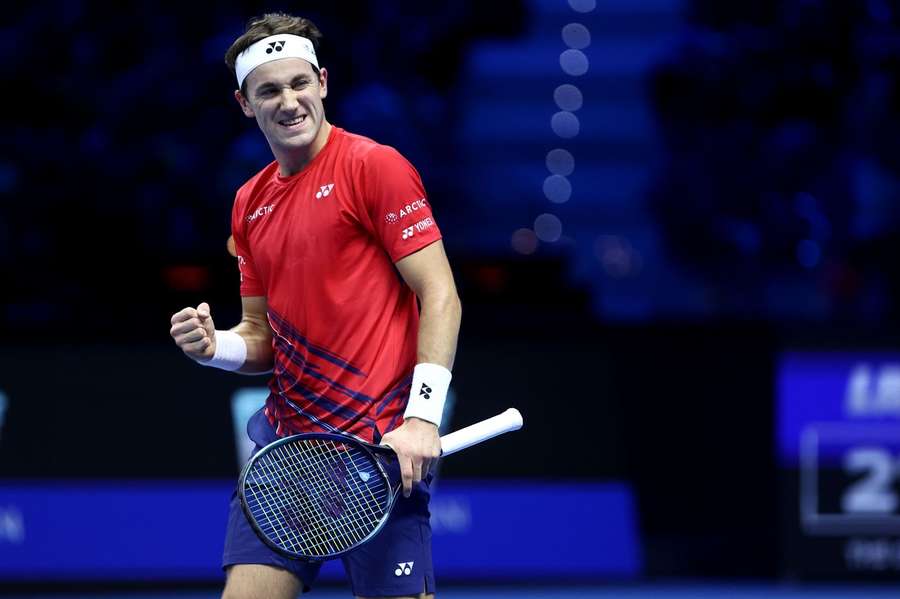 Casper Ruud, primul semifinalist al Turneului Campionilor 2022