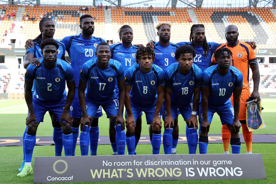 Haiti's side before a friendly in 2025 Haiti's side before a friendly in 2025