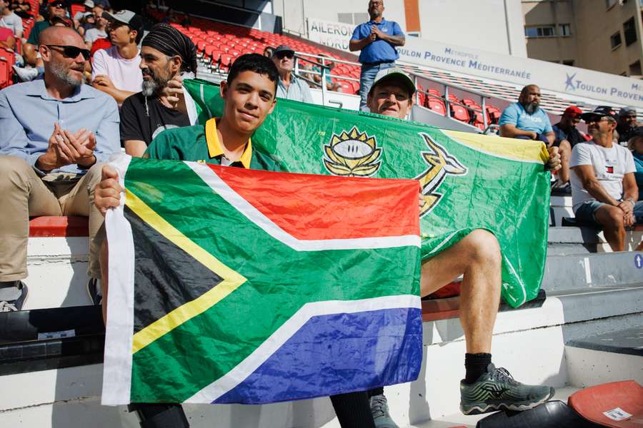 Fans van de Springboks