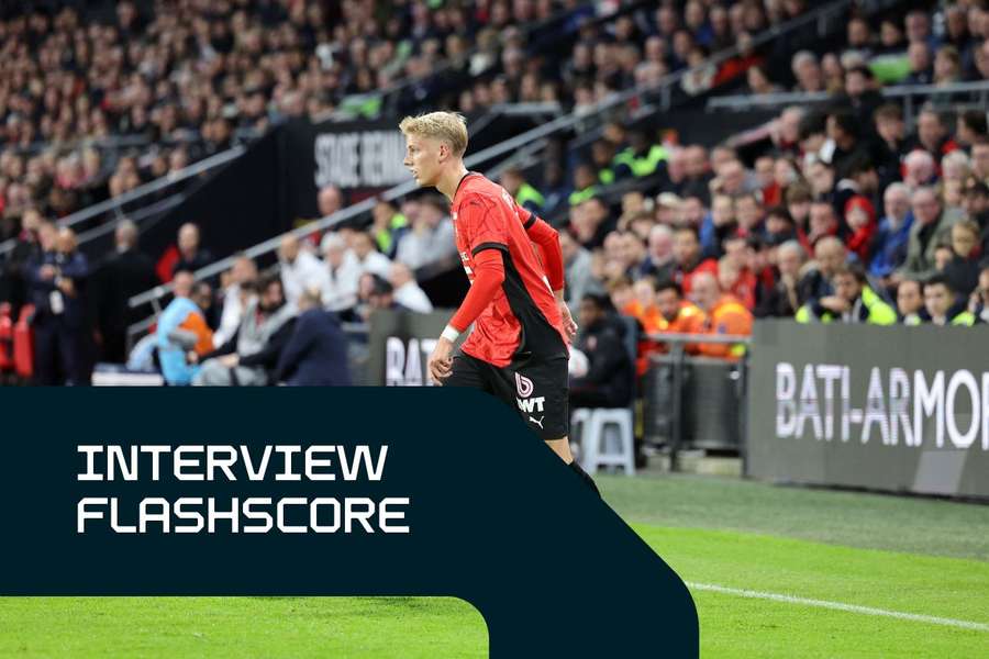 Albert Gronbaek le mois dernier lors du match contre Le Havre.