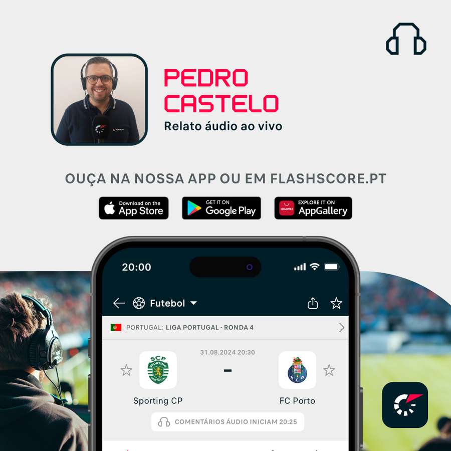 Acompanhe o relato no site ou na app