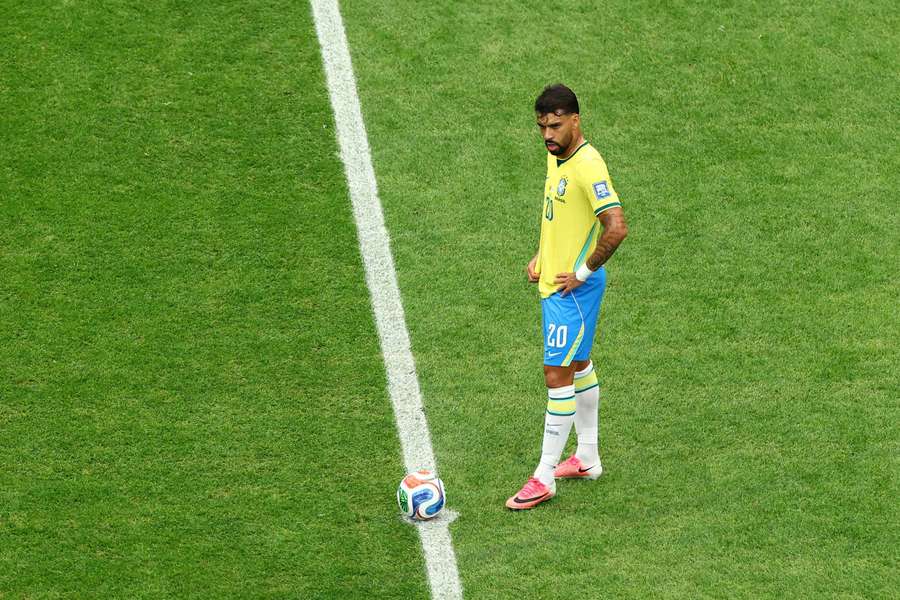 Lucas Paqueta face au Japon.