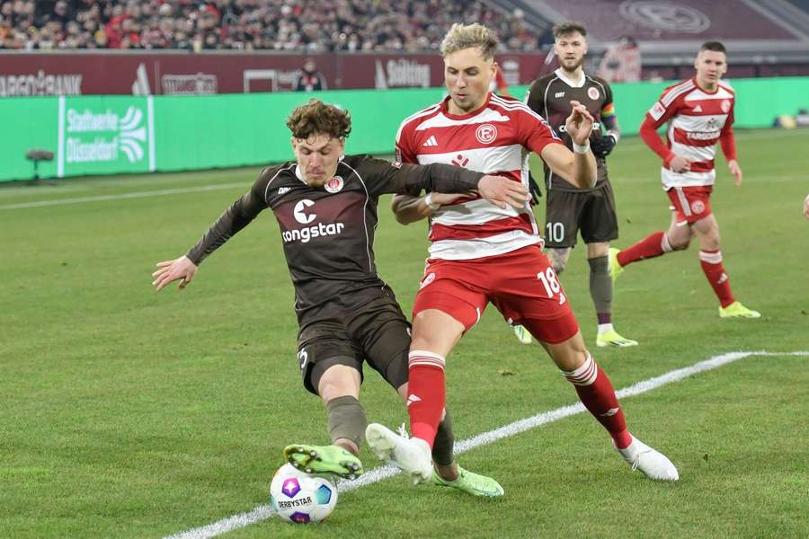 O St. Pauli e Düsseldorf defrontaram-se no fim-de-semana