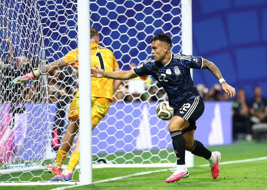 Lautaro Martínez fez o gol da vitória em Atlanta Lautaro Martínez fez o gol da vitória em Atlanta