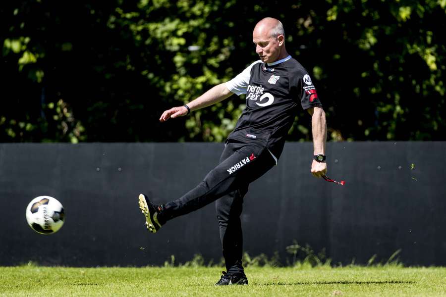 De Groot op het trainingsveld