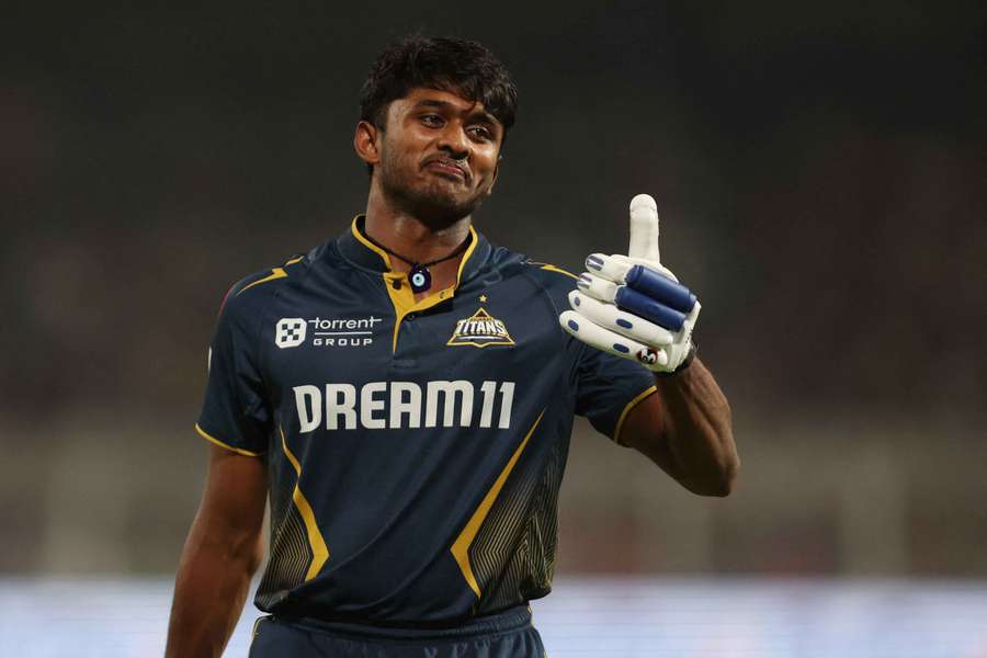 B Sai Sudharsan plays for the Gujarat Titans in the IPL