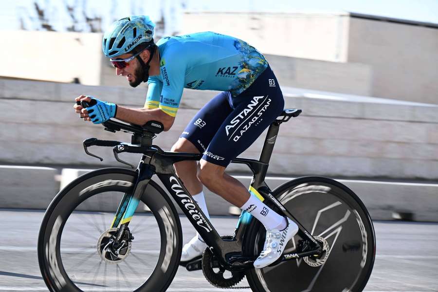 Ilkhan Dostiyev, pictured competing at the Tour De La Provence in Marseille last month