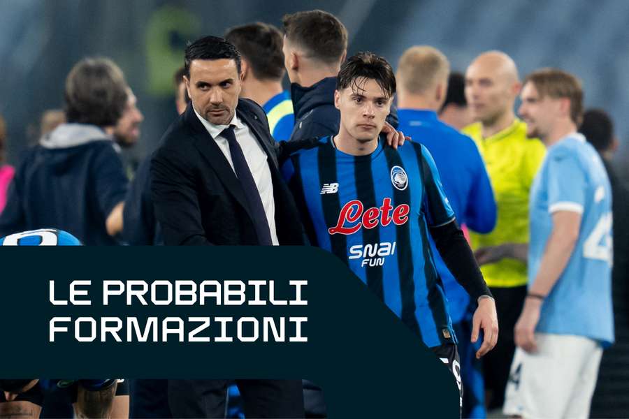 Raffaele Palladino e Nicola Zalewski all'andata