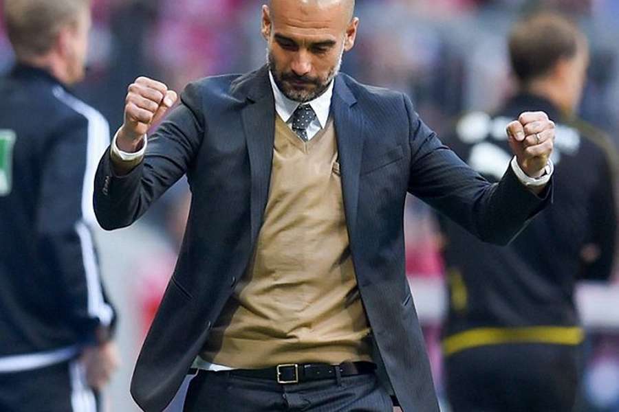 Pep Guardiola, treinador do Manchester City Pep Guardiola, treinador do Manchester City