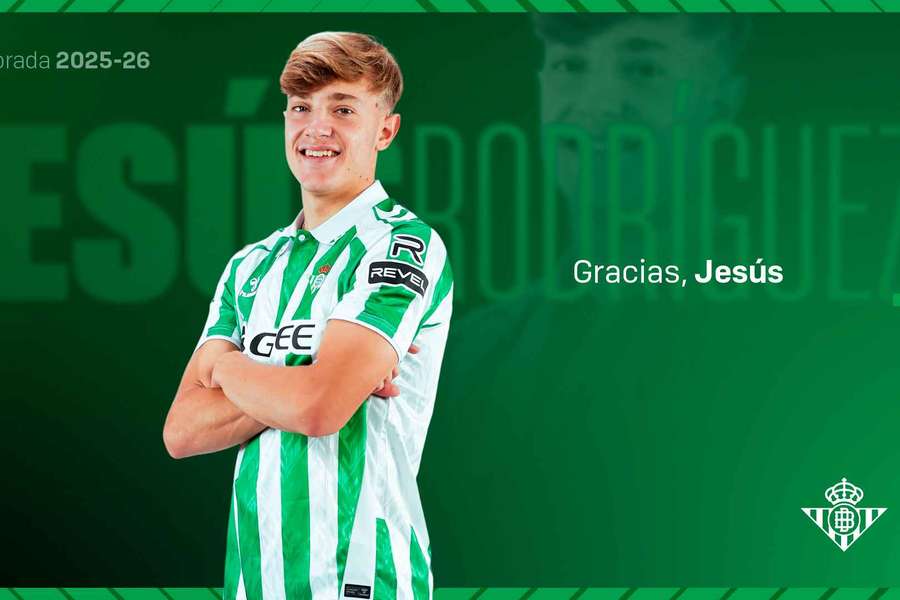 El Betis confirma el traspaso de Jesús Rodríguez al Como