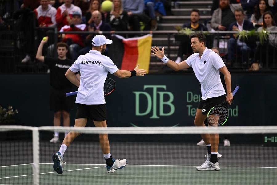 Davis Cup: Andreas Mies und Tim Pütz erfolgreich gegen die Schweiz