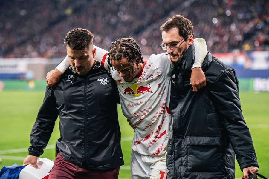 Xavi Simons lors de sa sortie mercredi soir en Ligue des champions.