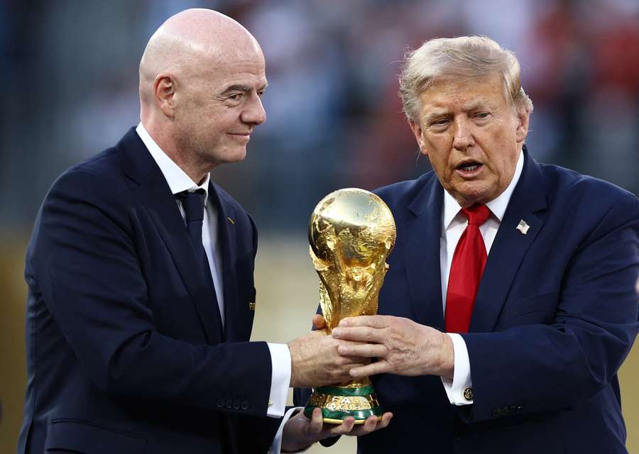 Infantino e Trump Infantino e Trump
