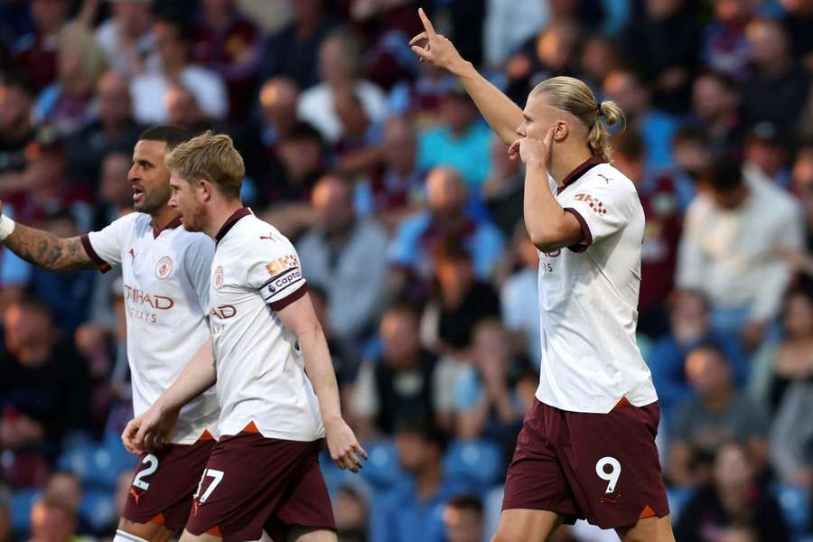 Haaland przywitał Burnley w Premier League dwoma golami.