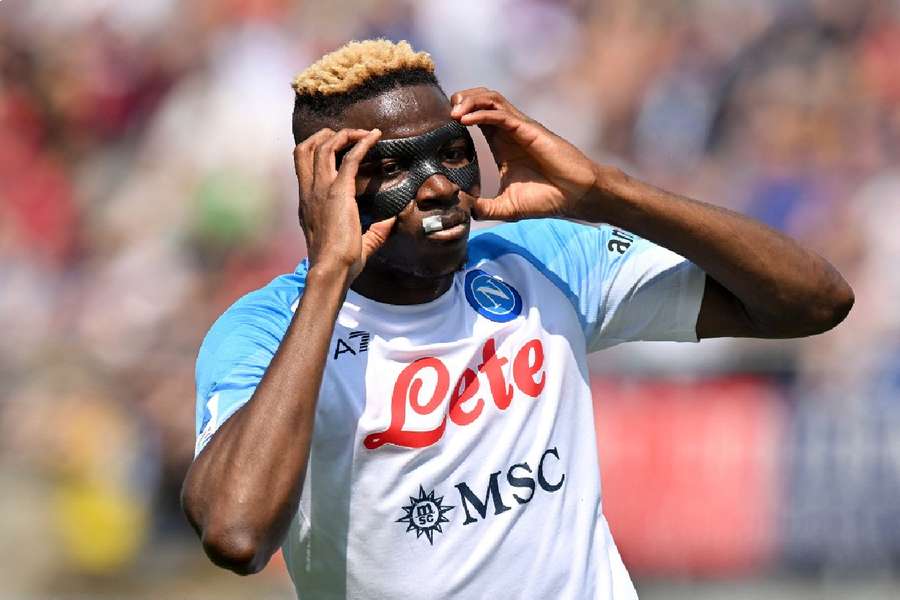 Serie A top scorer Victor Osimhen recorded another goal for Napoli 
