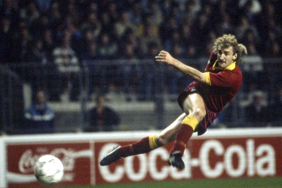 Rudi Völler kickte von 1987 bis 1992 in der "Ewigen Stadt"