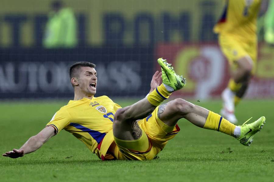 Florin Tănase, accidentat în meciul cu Bosnia 