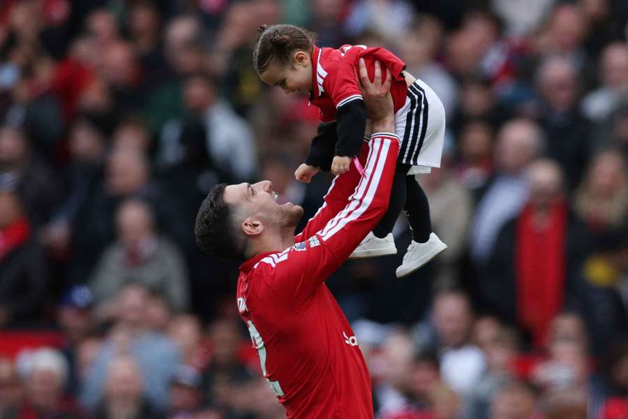 Diogo Dalot cumpriu oitava temporada no Manchester United