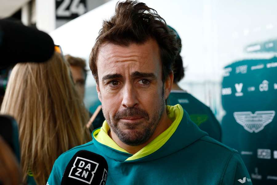 Fernando Alonso is out of contract at the end of the season