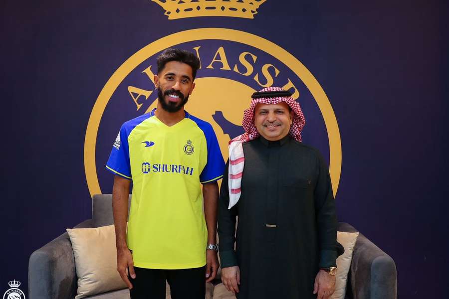 Nawaf Boushal já com a camisola do Al Nassr