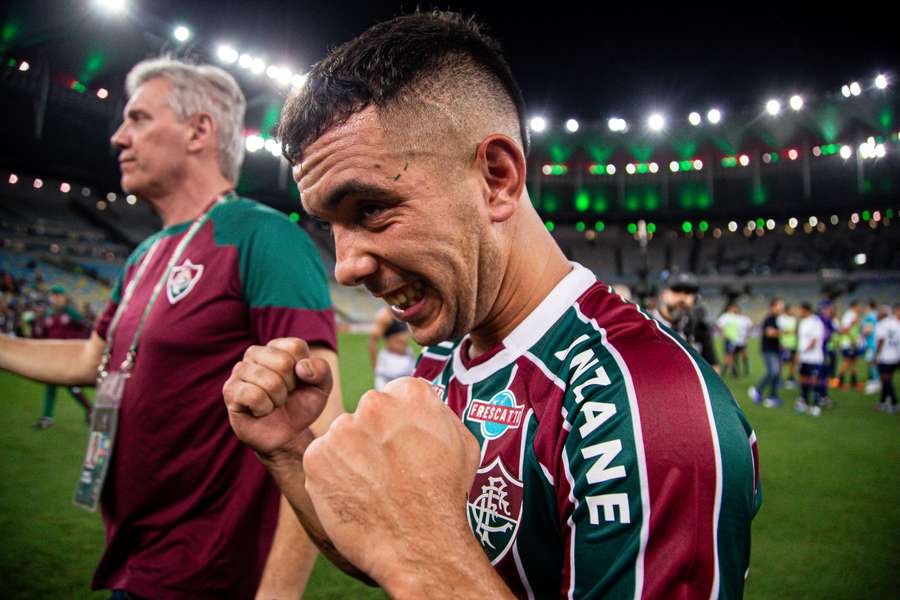 Leo Fernández deu a vitória ao Flu contra o Cruzeiro