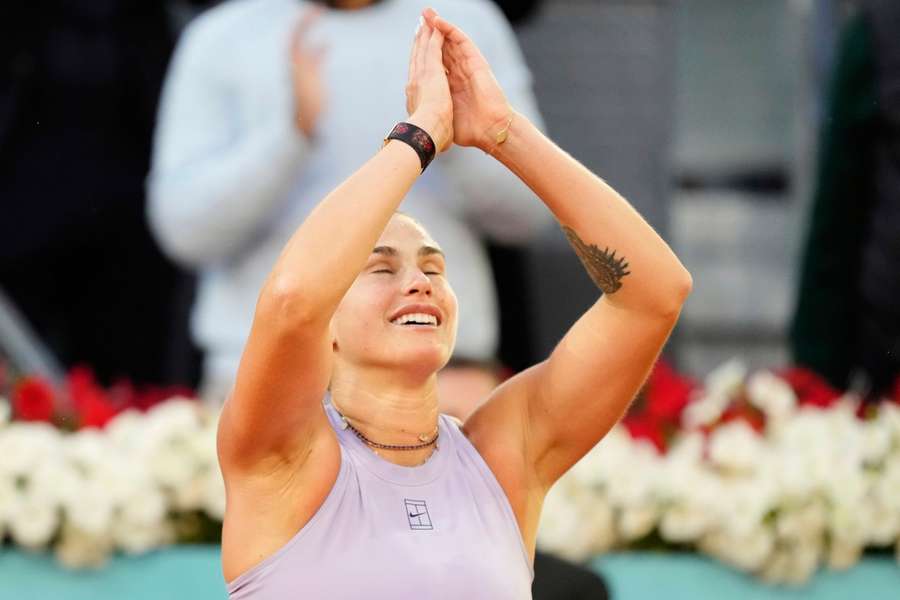 Sabalenka, campeona en Madrid