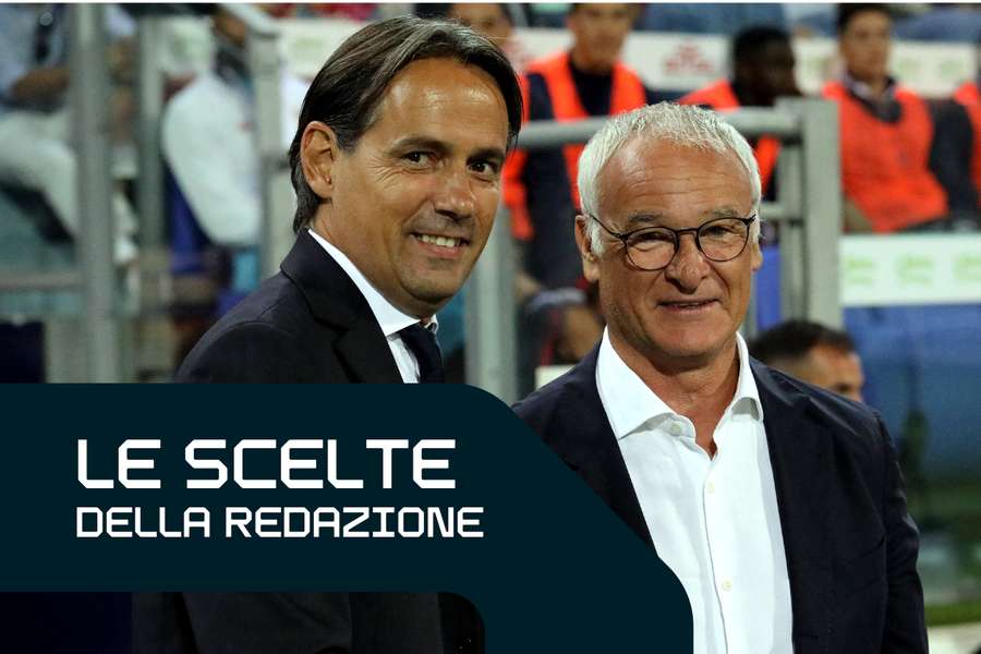 Simone Inzaghi e Claudio Ranieri