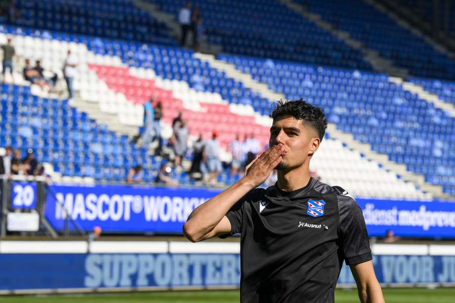 Anas Tahiri speelde de afgelopen twee seizoenen voor sc Heerenveen