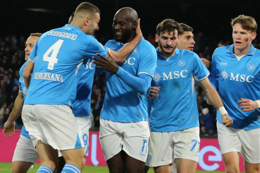 Lukaku was the matchwinner for Napoli
