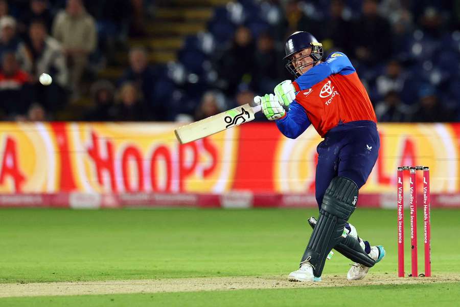 England's Tom Banton in action 