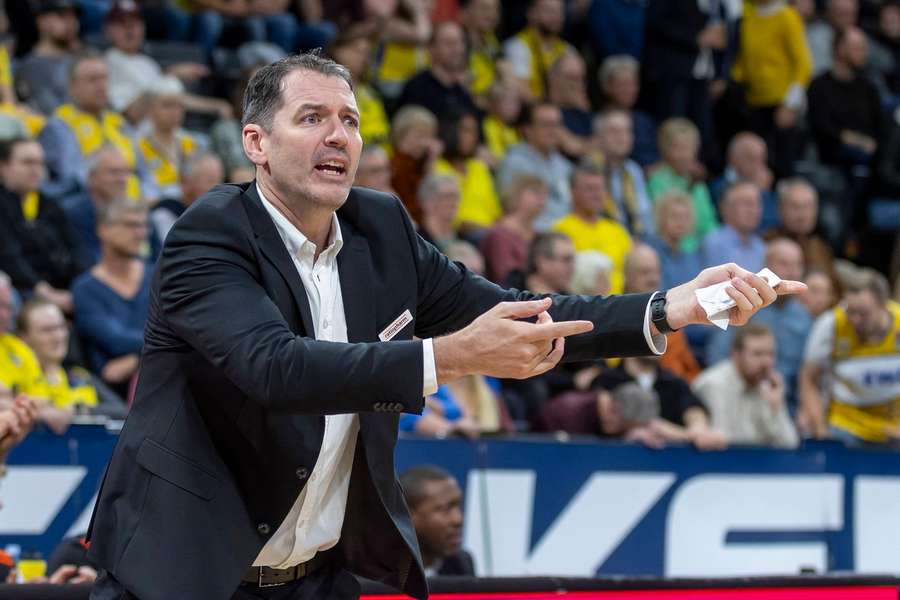 Ulm-Coach Ty Harrelson musste am Dienstagabend eine heftige Niederlage einstecken.