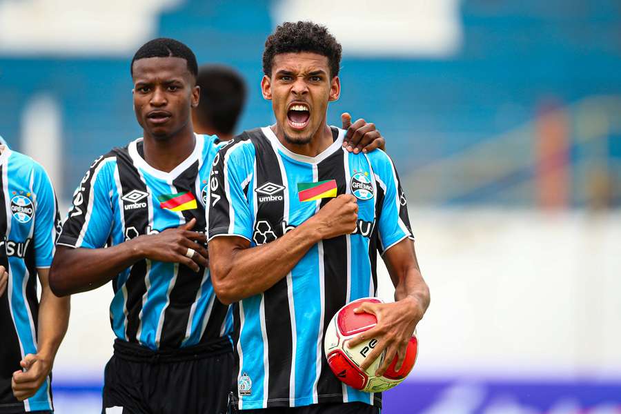 Hiago fez o gol da vitória do Grêmio