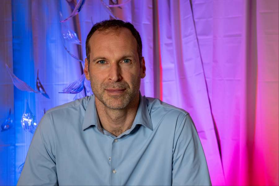 Petr Cech spoke to Flashscore in London Petr Cech spoke to Flashscore in London
