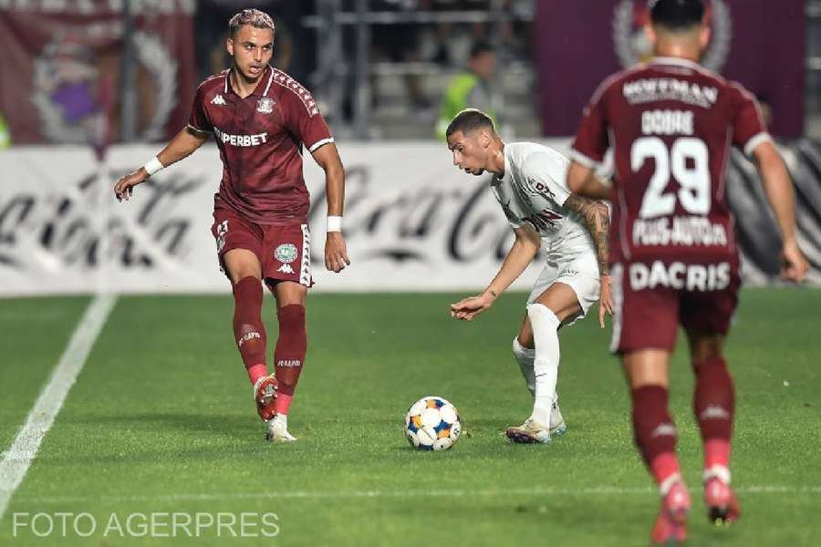 În cea mai recentă etapă, Rapid și CFR au remizat în Giulești, scor 1-1