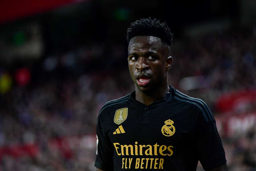 A Sevilla fan was expelled during the 1-1 draw with Real Madrid and Los Blancos forward Vinicius Junior says a child also made a racist gesture