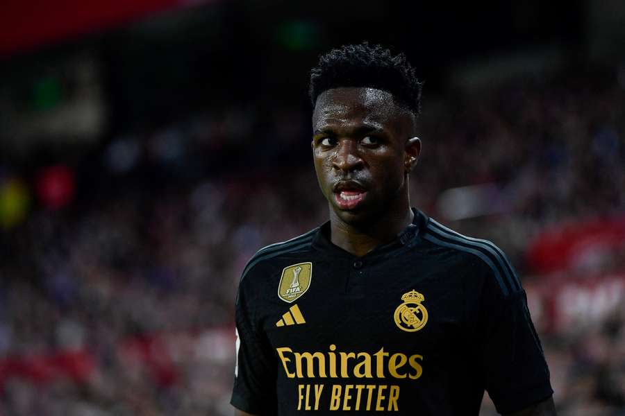 Vinicius Junior, durante el partido ante el Sevilla