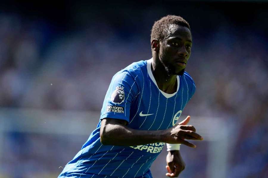 Brighton & Hove Albion winger Yankuba Minteh. Brighton & Hove Albion winger Yankuba Minteh.