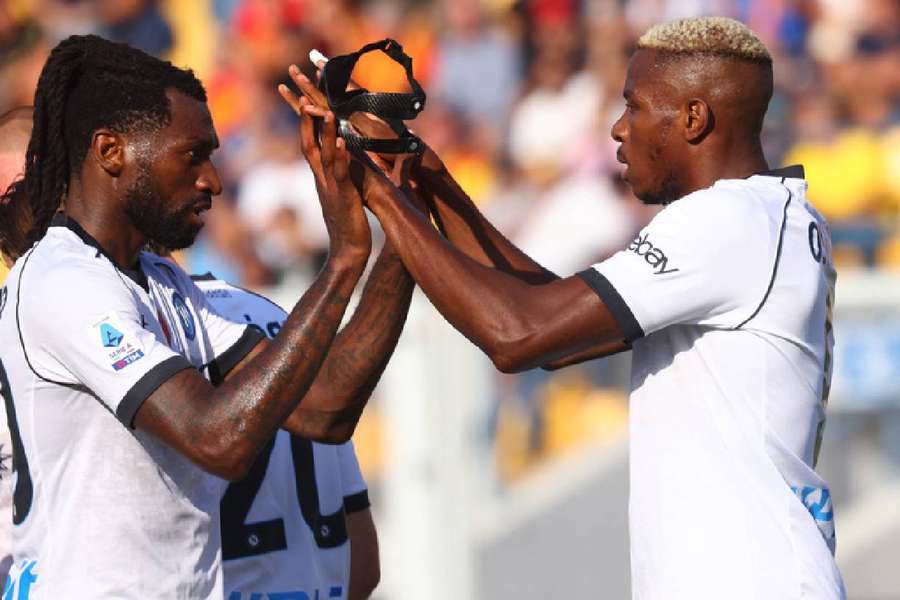 Osimhen fez seu quinto gol na Serie A Osimhen fez seu quinto gol na Serie A