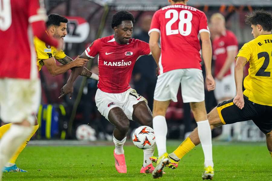 Jaydan Addai is een van de vele jonge talenten van AZ