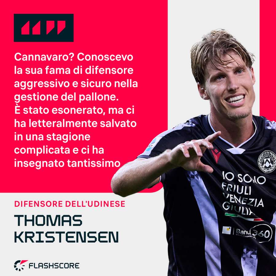 Le dichiarazioni di Kristensen Le dichiarazioni di Kristensen